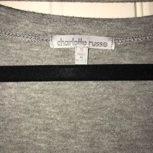 Charlotte Russe Tops - Cut out V T-shirt Charlotte Russe Tops - Cut out V T-shirt